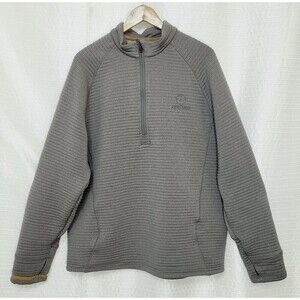 Leupold McKinley Ridge 1/2 Zip Pullover Baselayer 180498 Shadow Gray Men's 2XL